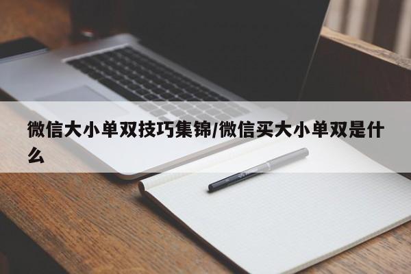 微信大小单双技巧集锦/微信买大小单双是什么